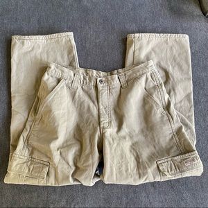 baggy wrangler cargo work pants